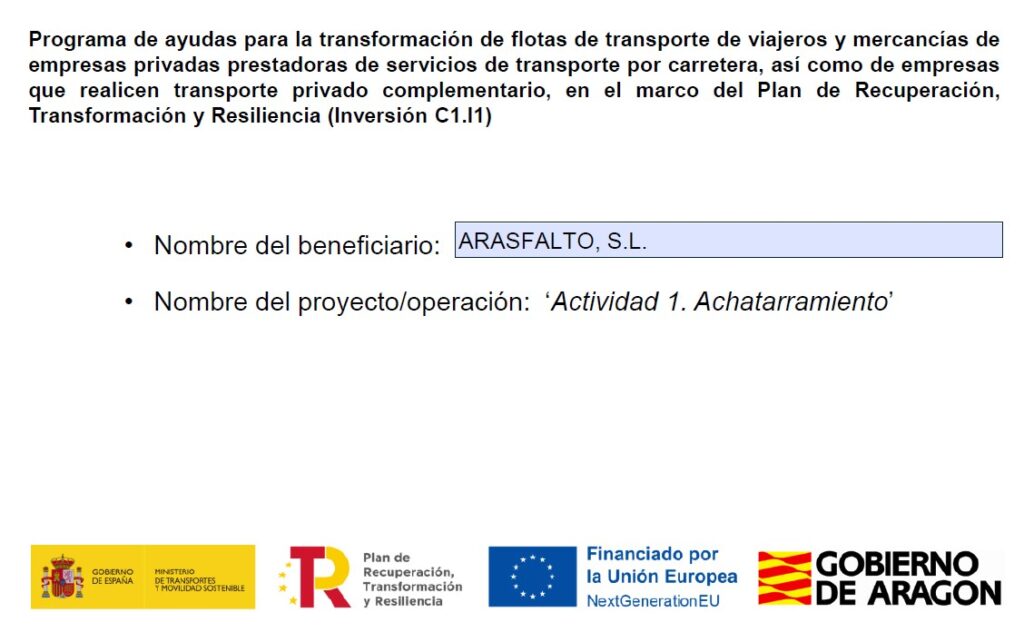 Plan de Transformación, Transformación y Resiliencia